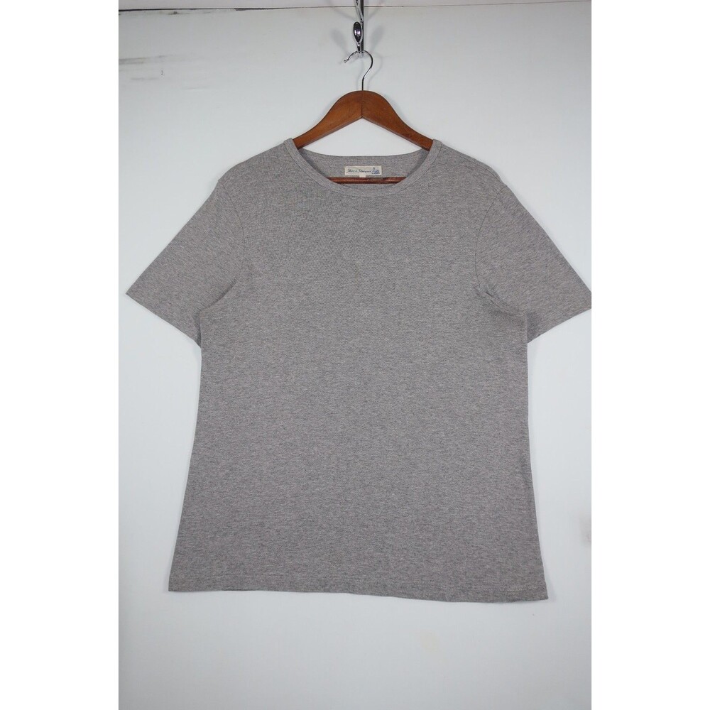 Merz B Shwanen Gray 100% Cotton Slub T Shirt Women's? Men's? Size 6 Large - Picture 2 of 10